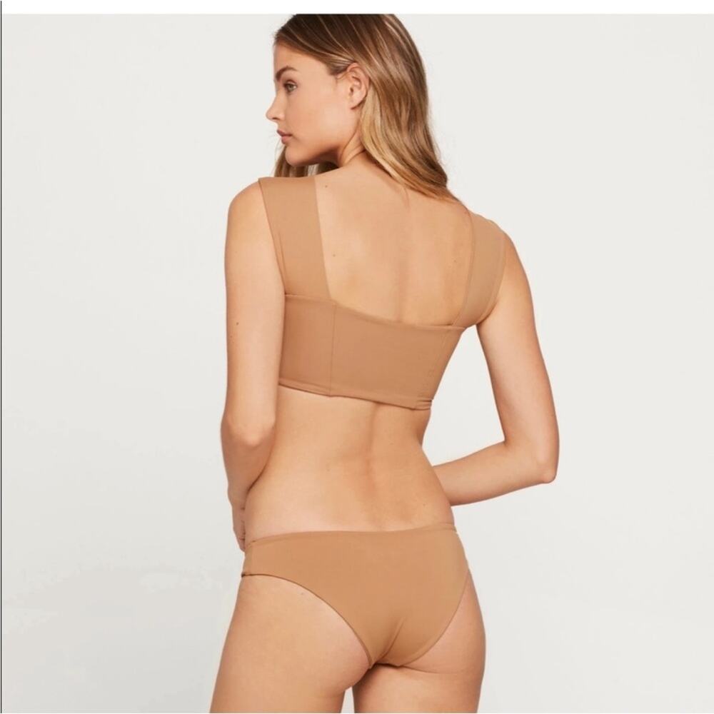 L*SPACE “sandy” bikini bottoms in sienna size small - Picture 2 of 3